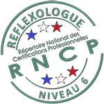Logo Réflexologue RNCP